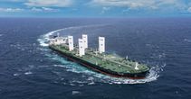 大船集团全球首艘双翼动力风帆30.7万吨原油船“新伊敦”轮交付